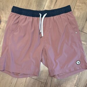 Men's Vuori Shorts Mauve color